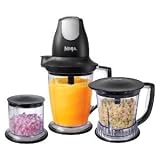 Ninja Master Prep Professional Blender, Chopper and Ice Crusher: More Powerful & 2X Faster- Recipe Book Included
