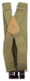 31ETzXVsNvL. SL160  John Deere Mens 2 Logger Style Suspender,Khaki,One Size