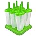 Tovolo Green Groovy Ice Pop Molds, Set of 6
