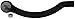 ACDelco Professional 45A0971 Passenger Side Outer Steering Tie Rod End