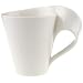 Villeroy and Boch Caf� Right Handed XL Mug 0.35ltr - White