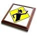 Mark Grace SCREAMNJIMMY Dude - Dude WAVE yellow diamond 1 - Trivets