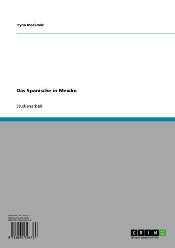 Das Spanische in Mexiko (German Edition)
