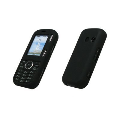 Best Price Premium Black Rubberized Snap-On Cover Hard Case Cell Phone Protector for LG Rumor 2 LX265 / Cosmos VN250 [Accessory Export Brand Packaging]