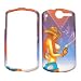 Huawei U8800 U-8800 / Impulse 4G 4-G Confederate Flag with Cowgirl Gun Red Blue White Design Snap-On Hard Protective Cover Case Cell Phone + (Free by ellie e. Wristband)