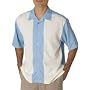 Cubavera Guayabera Pieced Bedford Cord Camp Shirt
