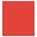 Master Vision FM2404 Dry Erase Magnetic Tape Strips, Red, 2