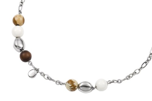 FOSSIL Damencollier Edelstahl 80 cm JF84921040 Preisvergleich