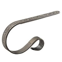 MantleClip Stocking Holders - Holly Pewter