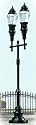 Walthers Cornerstone - Working Street Lamps - Double Arm Lamp HO