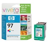 NEW HEWLETT PACKARD OEM INKJET INK FOR HP DESKJET 5740 - 1-#97 HI TRI COLOR INK (Printing Supplies)