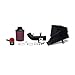 Mishimoto MMAI-CIV-06SIHWBK Honda Civic Si Performance Air Intake, 2006?2011 Wrinkle Pipe W/Heatshield