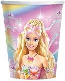 Review Characters 4 Kids  / Barbie Fairytopia 'Magic of the Rainbow' Paper Party Cups (Pack of 8)