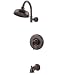 Tools & Hardware : Price Pfister 808-YPOZ Ashfield Tub and Shower Faucet, Oil Rubbed Bronze