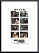 1001 Danish Delights by unknown 17.00X11.00 Framed with Black Metal Frame