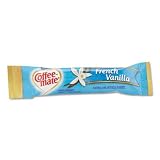 Coffee-mate French Vanilla Creamer, 5 Sticks/Box, 12 Boxes/Carton