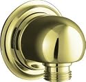 Kohler K-355-PB Forte Supply Elbow, Vibrant Polished Brass