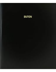 BookFactory? Buton Log Book / Journal / Logbook - 120 Page, 8.5"x11", Black Hardbound (XLog-120-7CS-A-L-Black(Buton Log Book))