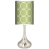 IMAGE OF Spring Interlace Giclee Kiss Table Lamp