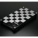 GILDdesign iPhone4/4S対応アルミケース ジグザグ市松 シルバー&ブラック GI-201BS
