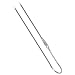 Sparkling Silver 1 MM Italian Snake Chain Necklace 9" 16" 18" 20" 22" 24" 30" Sparkling Silver 1 MM Italian Snake Chain Necklace 9" 16" 18" 20" 22" 24" 30"