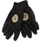 Boston Bruins Black Team Work Utility Gloves