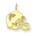 14K Atlanta Falcons Logo Small Flat Helmet Charm