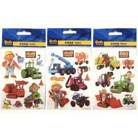 Bob The Builder Temporary Tattoo Stickers (3pcs) by Bob The builder