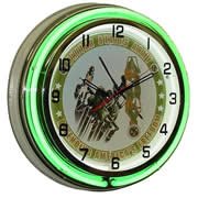 Army, Neon Clock, Bright Double 18 inch Neon