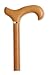 Natural Wood Cane with Derby Handle (Each)