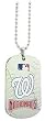 Washington Nationals Sport Dog Tagz Necklace - Baseball Sports Merchandise
