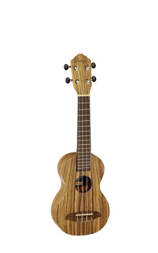 Ortega Friends Serie RFU10Z Sopran Ukulele ohne Tonabnehmer inkl. Tasche