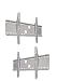 PLB-1 Wandhalterung für LCD / Plasma-Fernseher 76-160cm /max. Tragegewicht 75kg