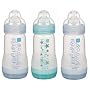 Sassy Baby's Mam 8 oz. Boy Bottle - 3 Pack