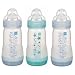 Sassy Baby's Mam 8 oz. Boy Bottle - 3 Pack