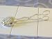 Silverplated Salad Tong with Pear Flower Design