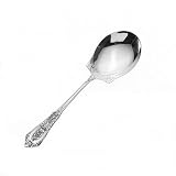Wallace Rose Point All Sterling Salad/Berry Spoon