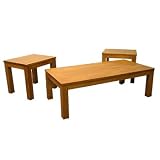 Review Homelegance  / Milano Oak 3-pc. Occasional Table Set