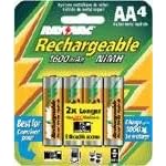 RAYOVAC NM715-4 ULTRA RECHARGEABLE NIMH AA SIZE by Rayovac