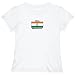 T-Shirt Woman White  Meghalaya  India City