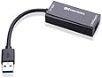 Cable Matters&reg; SuperSpeed USB 3.0 to RJ45 Gigabit Ethernet Network Adapter in Black