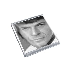 LEONARD NIMOY - Original Art Coaster #js002