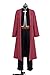 Ya-cos Fullmetal Alchemist Edward Elric Cosplay Costume Red Coat/Cape Black Suit Jacket