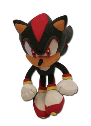 GE Animation Sonic X Shadows Plush Doll