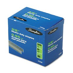 Swingline S.F. 39 Heavy-Duty Staples - 0.375-Inch Leg Length - 60 Page Capacity - 5000 per Box (79398)
