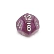 Chessex Velvet 16mm Purple and Silver d12