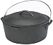 Lodge Original Finish 9 -Quart Dutch Oven with Iron Cover
