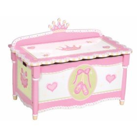 Guidecraft Lambs & Ivy Swan Lake Toy Box