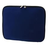 Laptop Hülle Neopren Schutzhülle für 15 Zoll *3 Farben*, Farbe:Blau
