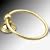 Moen Bathroom Accessories Towel Rings Preston Polished Brass